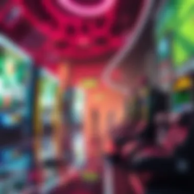 The Future of Technology in Gaming Monetization A digital landscape representing the future of gaming technology and its impact on monetization.