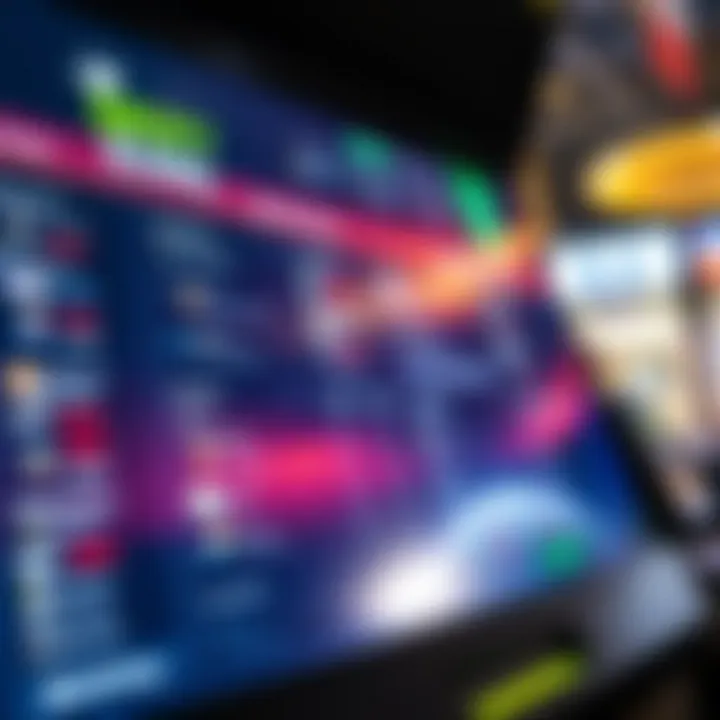 DraftKings Betting Platform Interface DraftKings platform interface showcasing betting options