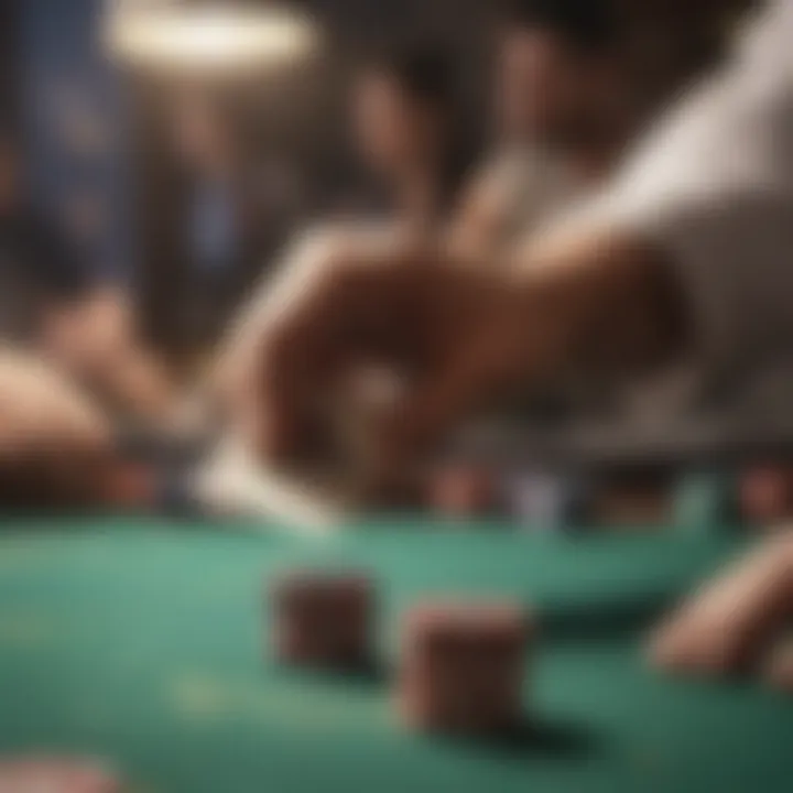 Strategic moves in Texas Hold'em gameplay