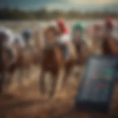 Understanding Betting Trends in Horse Racing A graph illustrating the trends in online horse racing betting