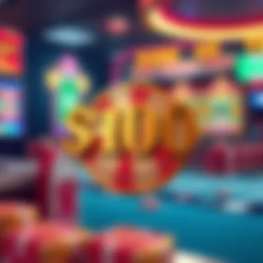 Understanding the No Deposit Bonus Concept Symbolic depiction of the $100 no deposit bonus