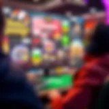 Digital Gaming Experience Modern online gambling interface showcasing popular games