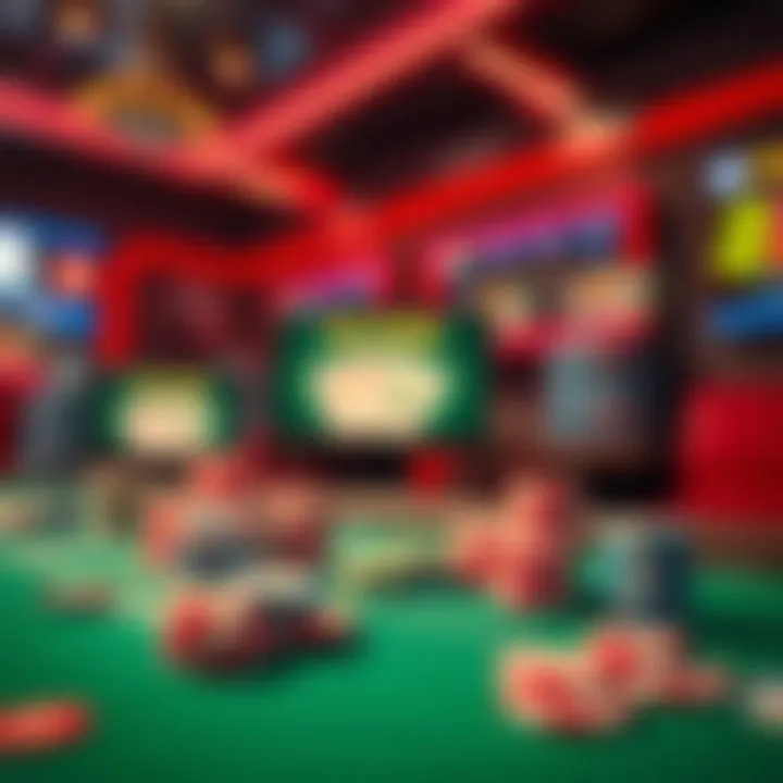 Explore Online Poker Platforms An engaging illustration of different online poker platforms