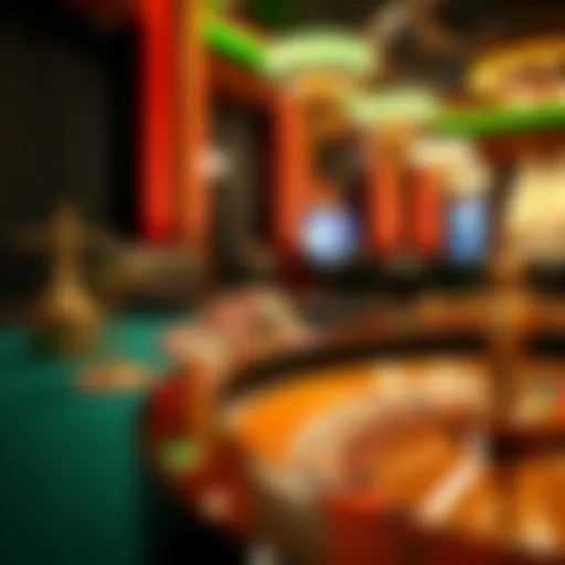 Luxurious Roulette Table Experience Luxurious roulette table with vibrant chips