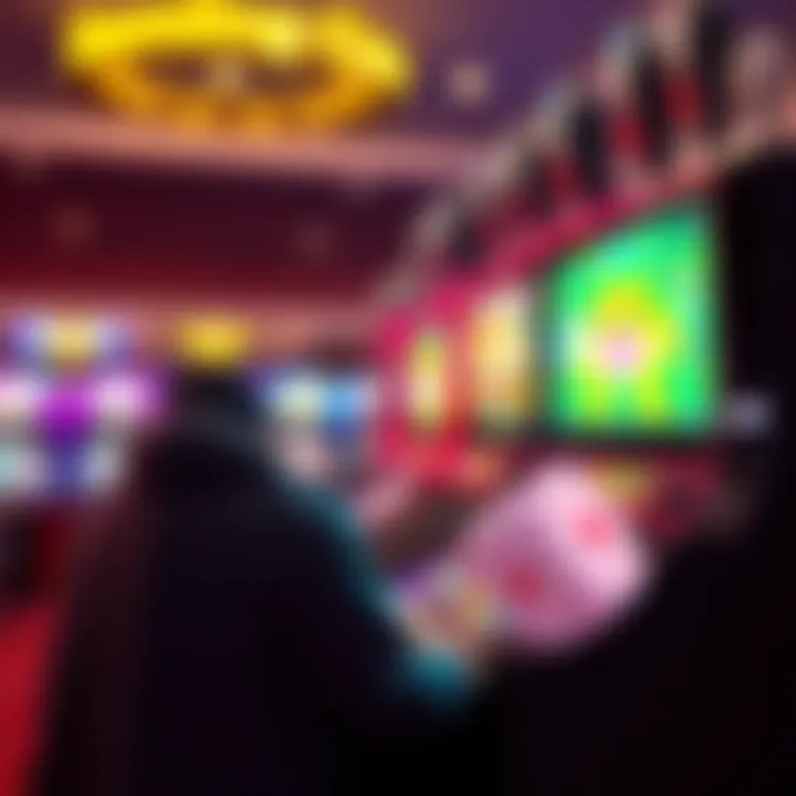 Illustration depicting responsible gaming practices