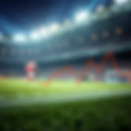 Graph showcasing PFL betting odds trends