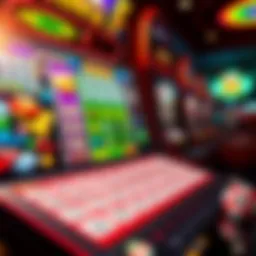 A vibrant online bingo game interface showcasing colorful cards and engaging graphics