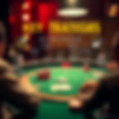 Key Strategies for Texas Hold'em A strategic diagram outlining key poker strategies