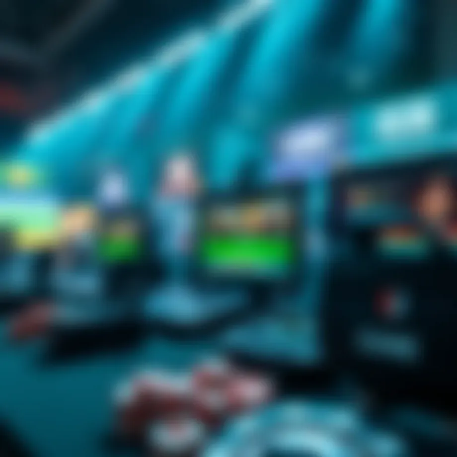 Visual representation of various betting platforms