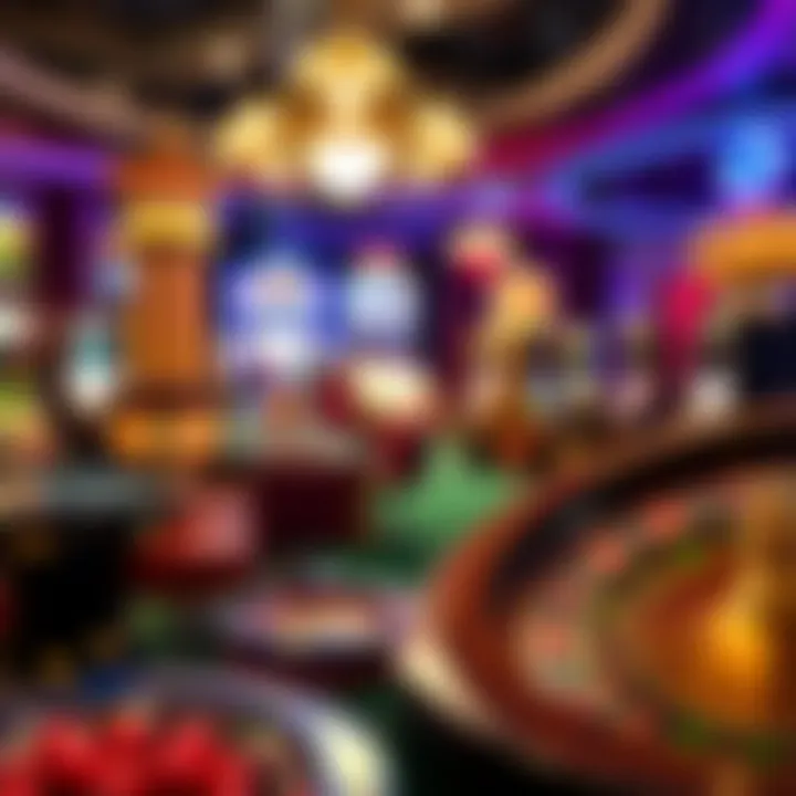 A variety of casino games available online