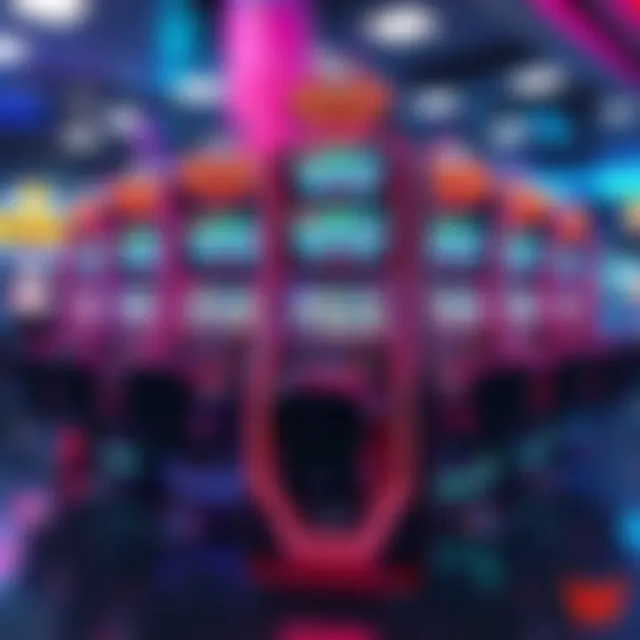 Technological Innovations in Sigma Game Inc Slot Machines An illustration depicting the technological advancements that enhance the Sigma Game Inc slot machine experience.