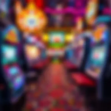 Popular Slot Machine Themes An artistic depiction of popular slot machine themes.