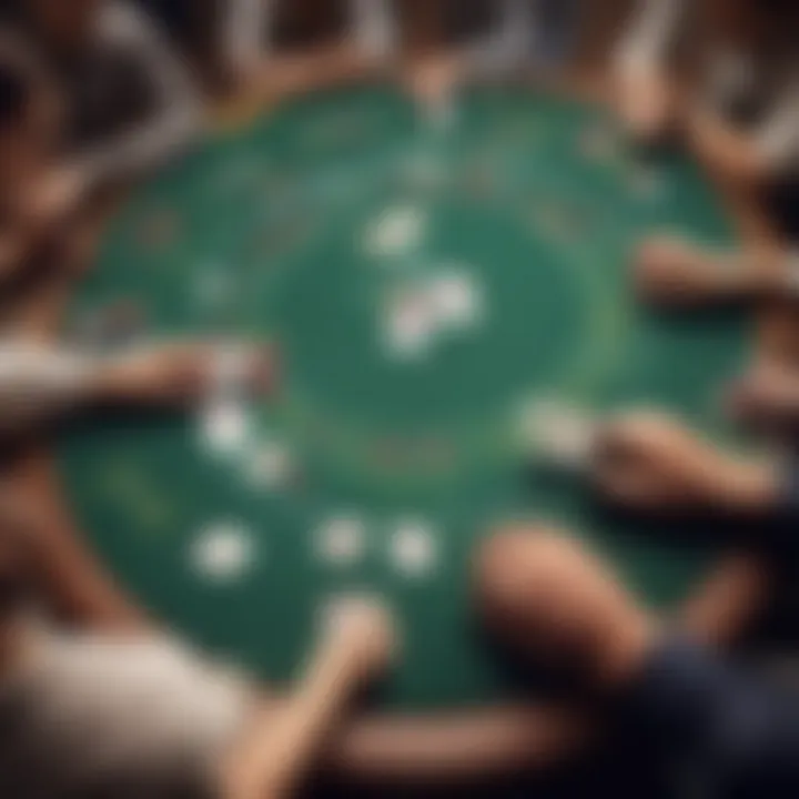 Texas Hold'em Betting Strategy A strategic layout of Texas Hold'em betting options with highlighted decision points.