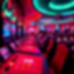 A digital representation of Ezugi's live casino environment showcasing interactive gaming