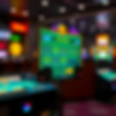 Innovative Game Designs in Crypto Gambling An innovative online gaming interface showcasing unique gambling mechanics