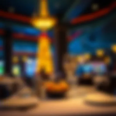 Dining Experience at Tropicana Evansville Dining area within the casino