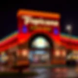 Exterior view of Tropicana Evansville Casino