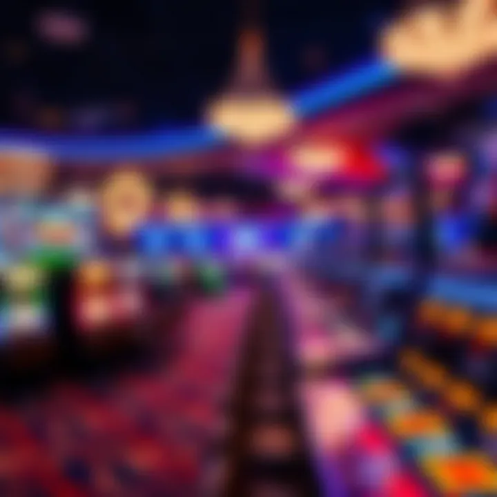 Gaming floor filled with diverse gaming options