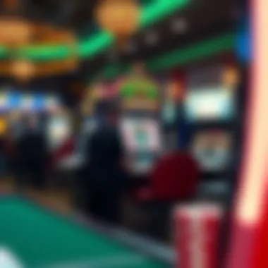 Visual representation of responsible gaming practices in video poker