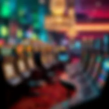 A diverse array of popular casino games like slots and poker