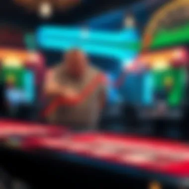 The Role of Randomness in Gambling Outcomes Graph depicting randomness in gambling outcomes