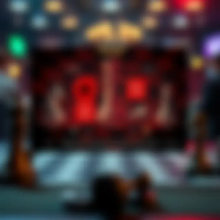 Strategic Insights in Poker A chess-style strategy diagram overlaying poker elements