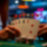 Illustration of the poker hand rankings in order of strength