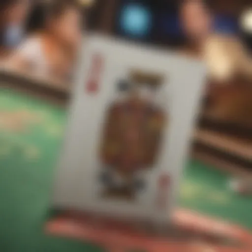 Detailed view of Maryland Live Casino Players Card showcasing its unique design