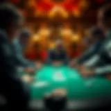 The Drama of a Bad Beat Intense poker moment illustrating a bad beat scenario