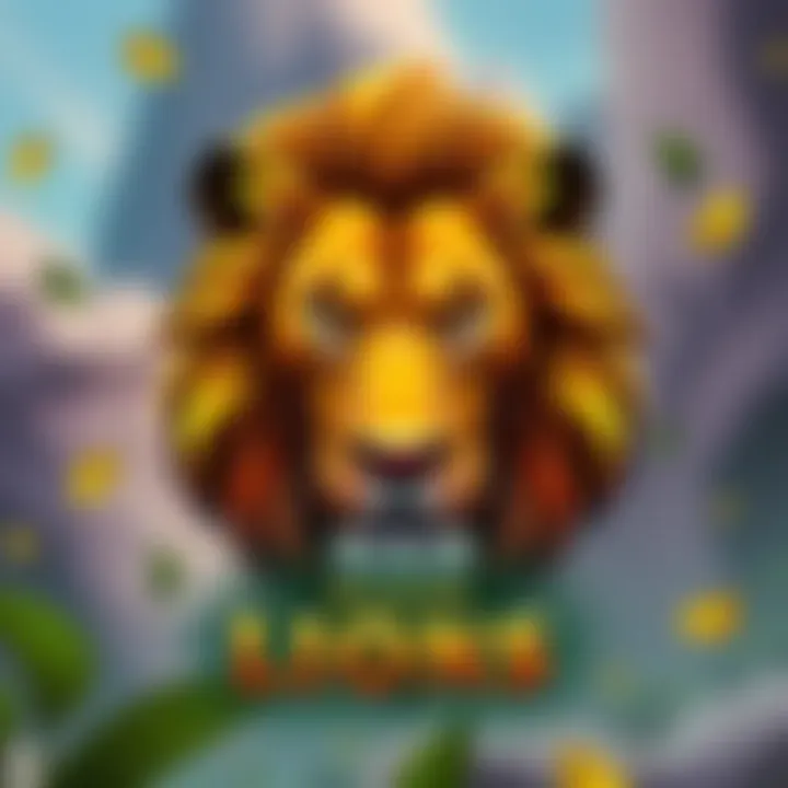 Wild Lion Symbol in 50 Lions Slot An illustration of the wild lion symbol, which plays a crucial role in enhancing gameplay and winning potential.