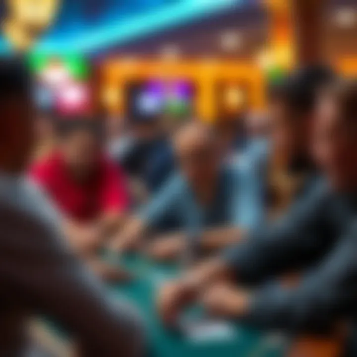 Community interactions within WPT Zynga Poker